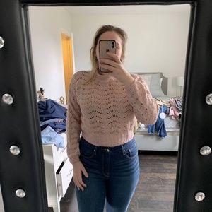 Urban Outfitters Mock Crop Sweater